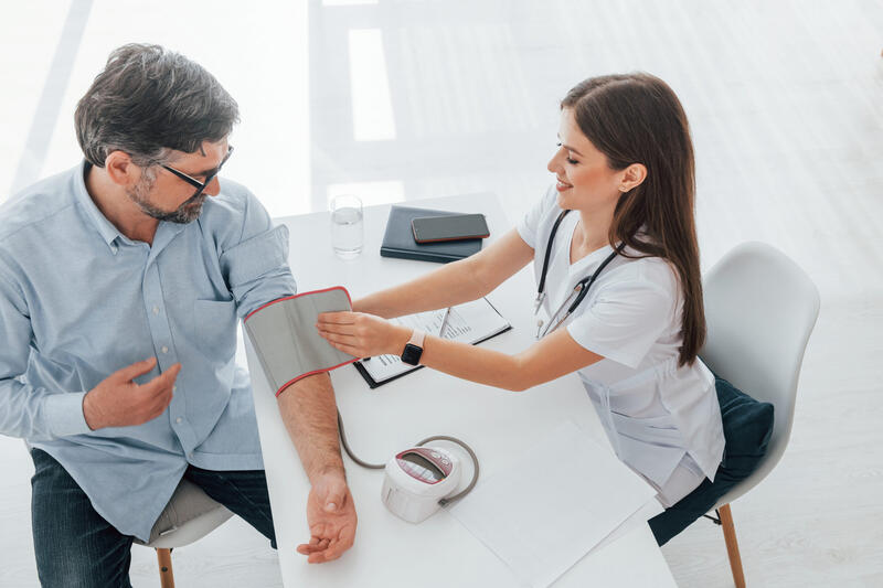 Confidential medical consultation at PULSE Clinic